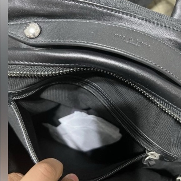 Rag & Bone Commuter Backpack
Black Leather. Slouchy Soft Large Bag - Picture 4 of 11